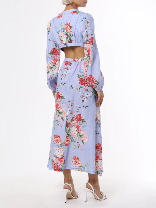 Платье льняное FORTE DEI MARMI COUTURE