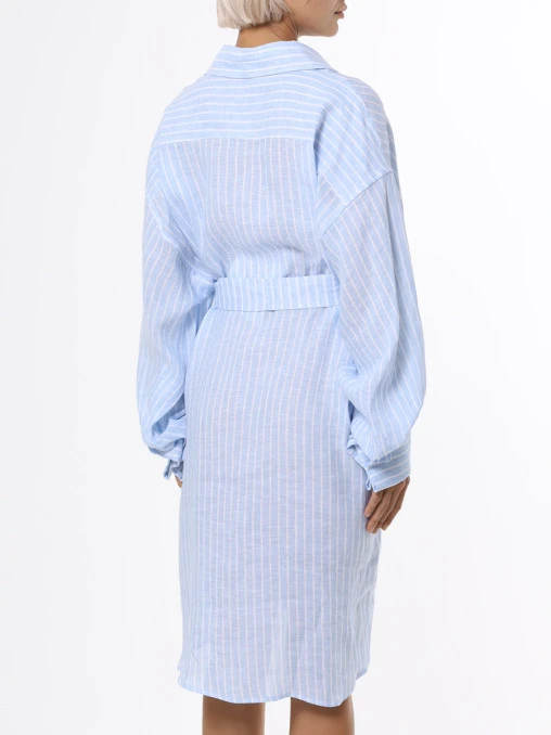 Платье-рубашка льняная FORTE DEI MARMI COUTURE