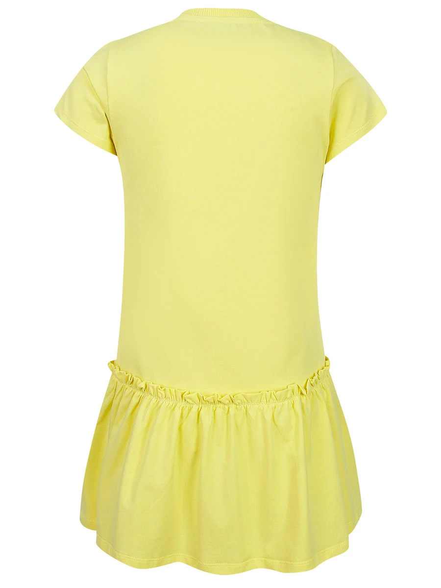 Платье хлопковое с принтом