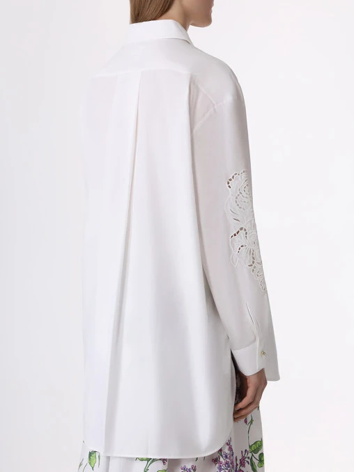 Блуза однотонная ELIE SAAB