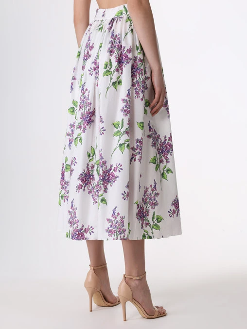 Юбка хлопковая ELIE SAAB