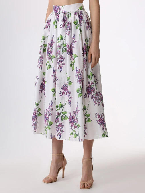 Юбка хлопковая ELIE SAAB