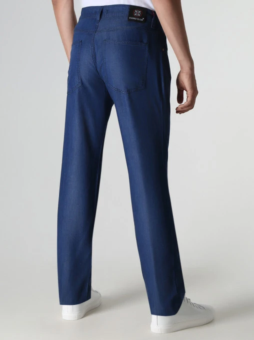 Джинсы Slim Fit из тенселя CUDGI
