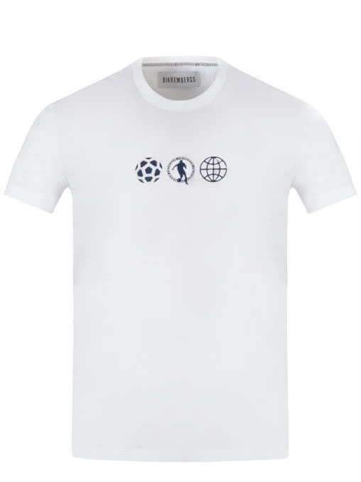 Футболка хлопковая DIRK BIKKEMBERGS