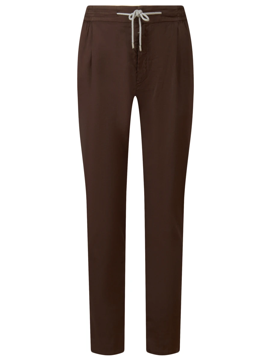 Брюки однотонные