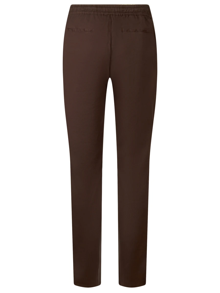 Брюки однотонные