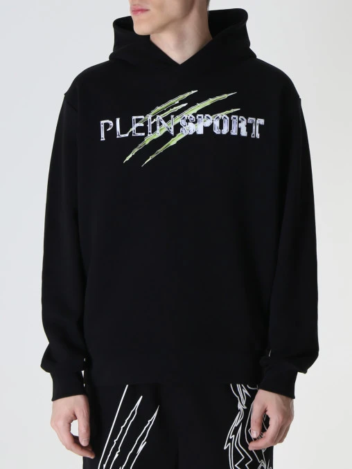 Худи хлопковое PLEIN SPORT