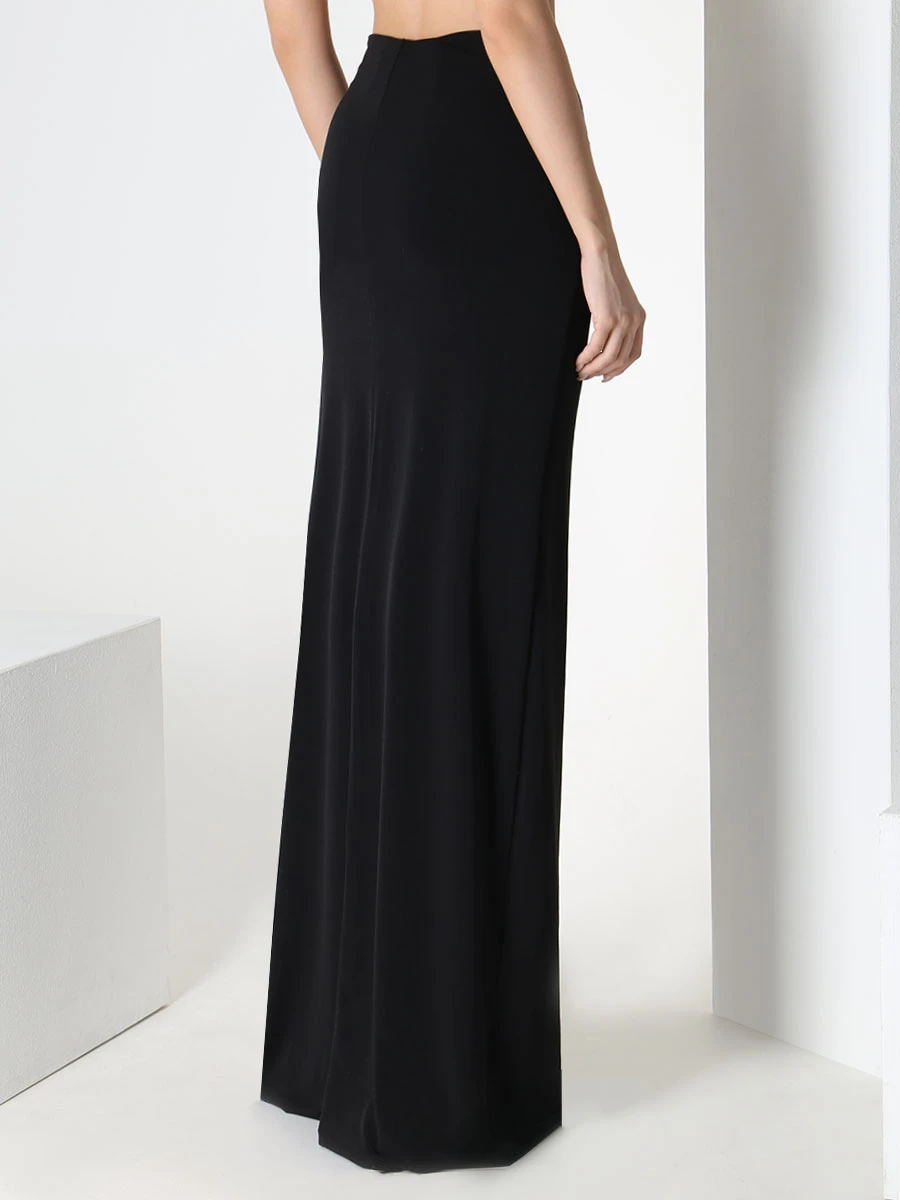 Юбка с разрезом