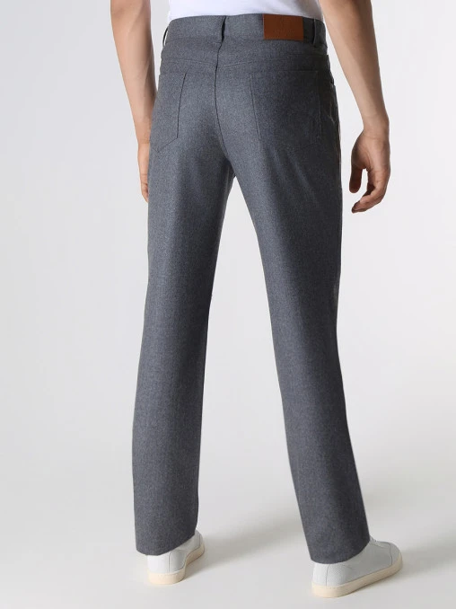 Брюки шерстяные BRUNELLO CUCINELLI