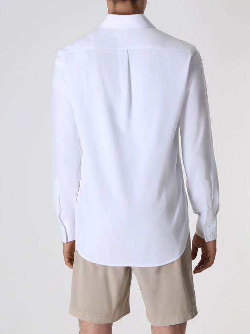 Рубашка Regular Fit хлопковая BRUNELLO CUCINELLI