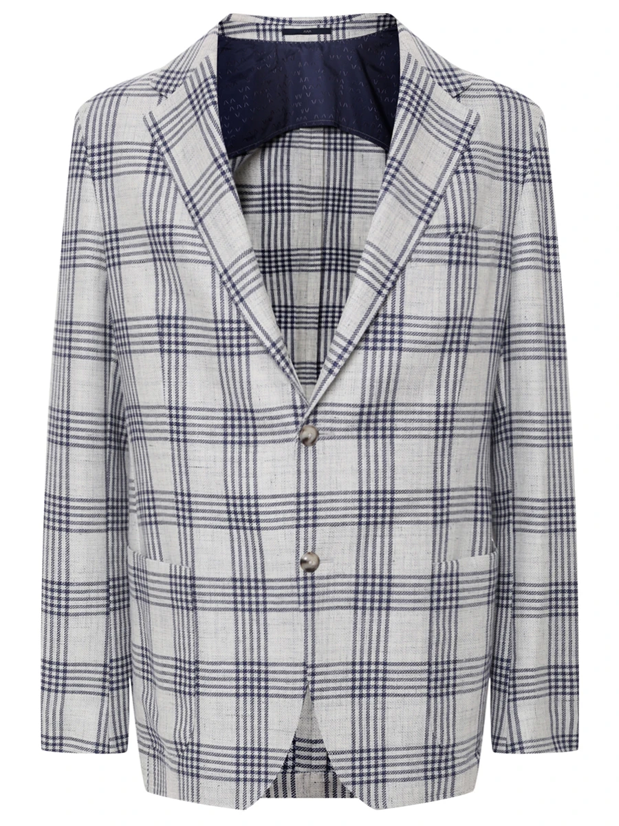 Пиджак Shaped Fit из шерсти и льна