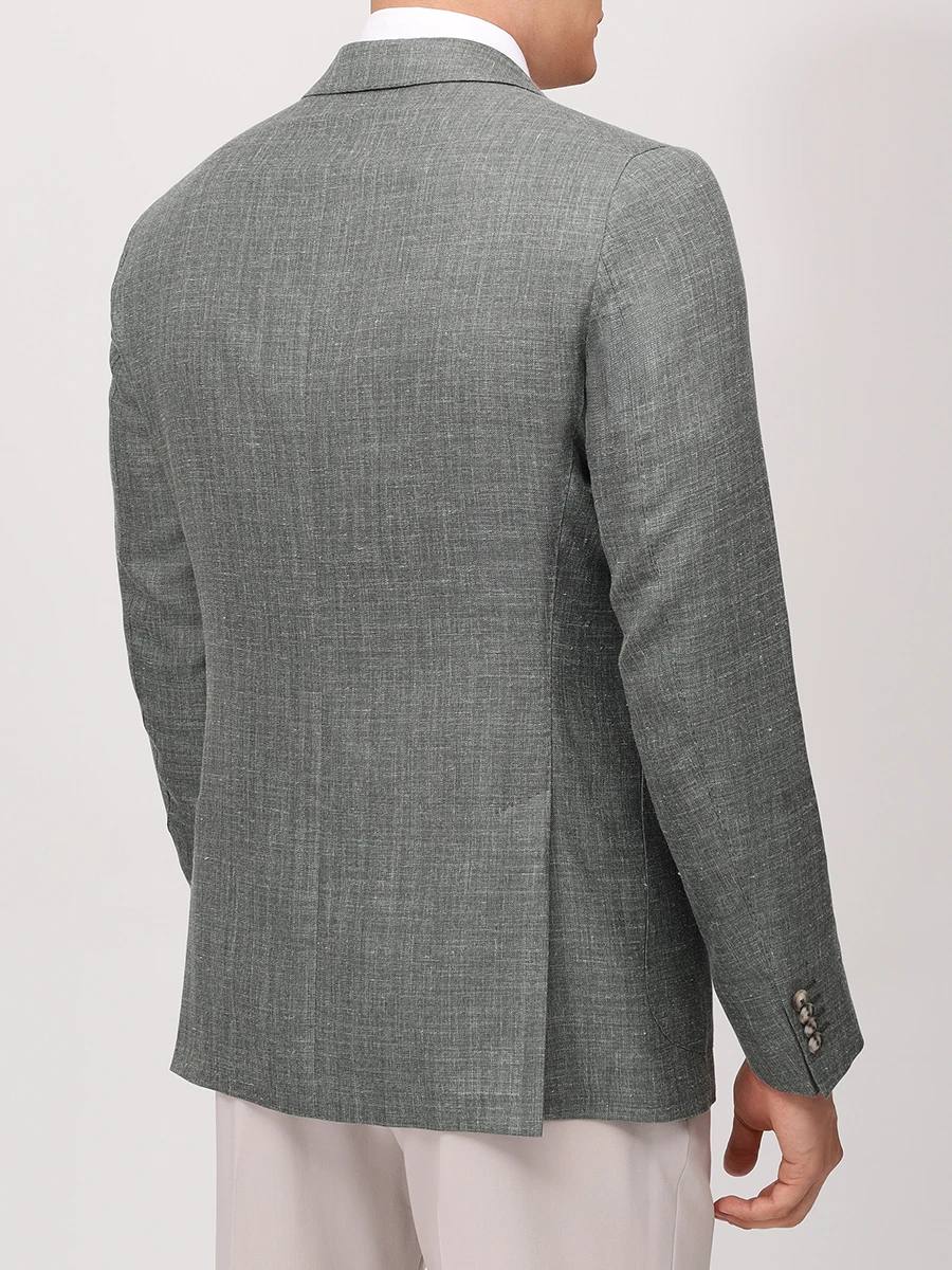 Пиджак Shaped Fit из шерсти и шелка