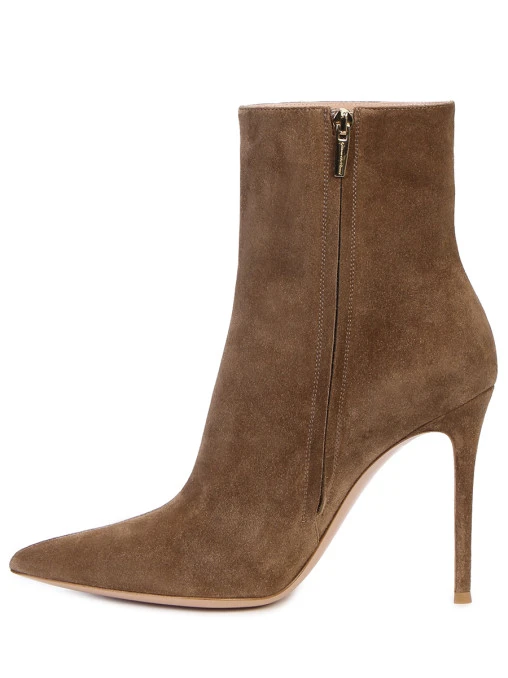 Ботильоны замшевые GIANVITO ROSSI