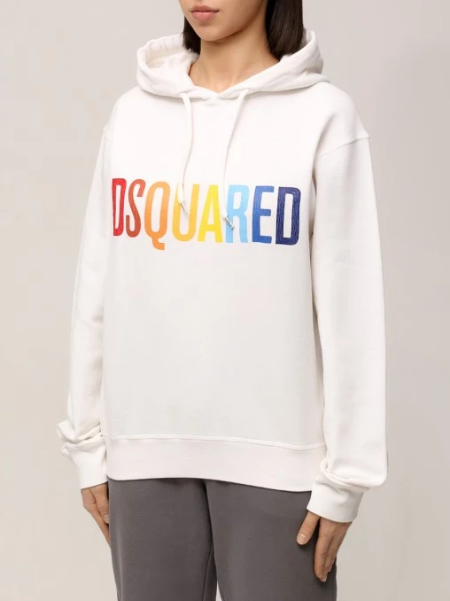 Худи хлопковое DSQUARED2
