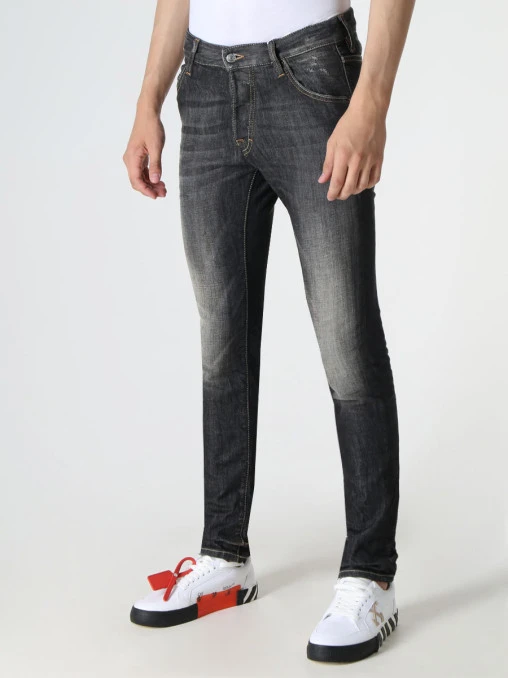 Джинсы Slim Fit хлопковые DSQUARED2