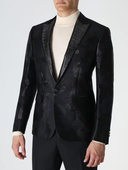 Пиджак с принтом DSQUARED2