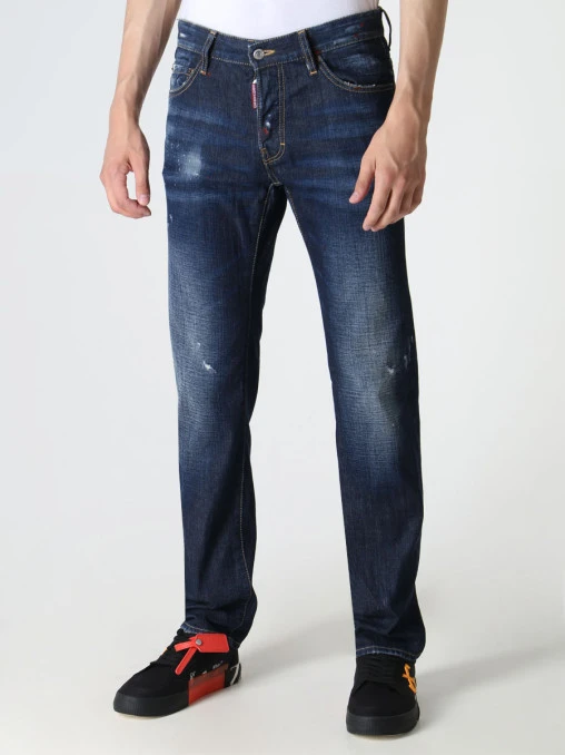 Джинсы Slim Fit хлопковые DSQUARED2