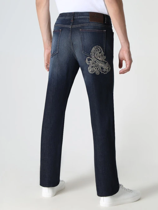 Джинсы Regular Fit хлопковые ETRO