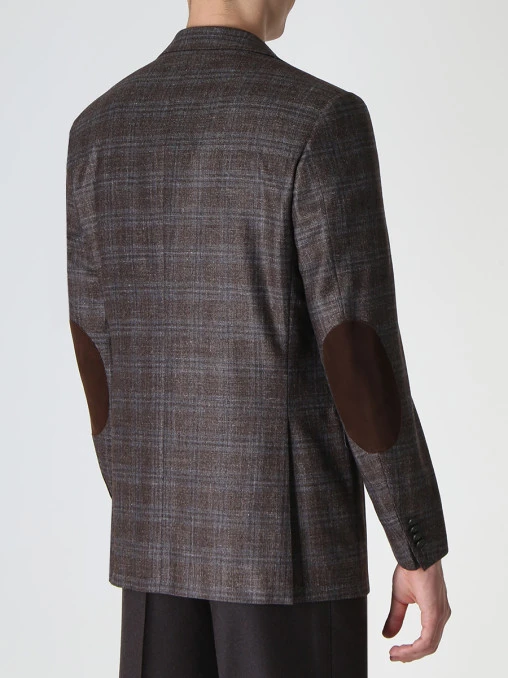 Пиджак в клетку CORNELIANI