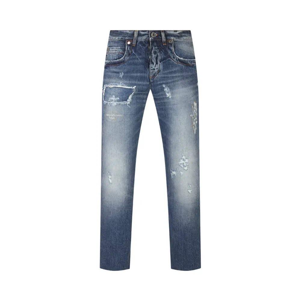 Джинсы Regular Fit хлопковые