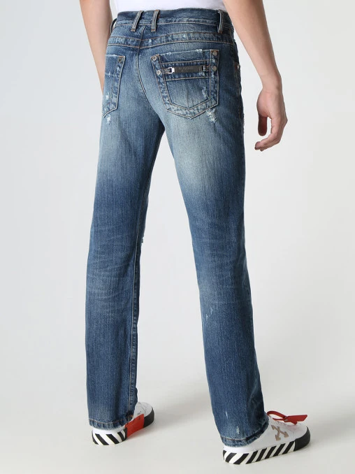 Джинсы Regular Fit хлопковые BIKKEMBERGS