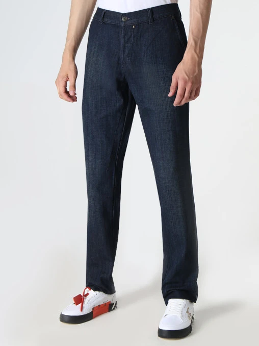 Джинсы Regular Fit хлопковые JOHN RICHMOND