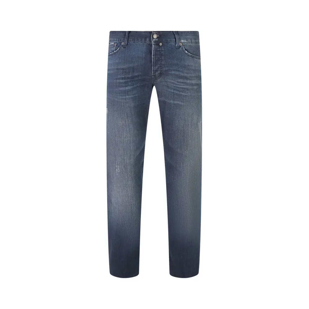 Джинсы Regular Fit хлопковые