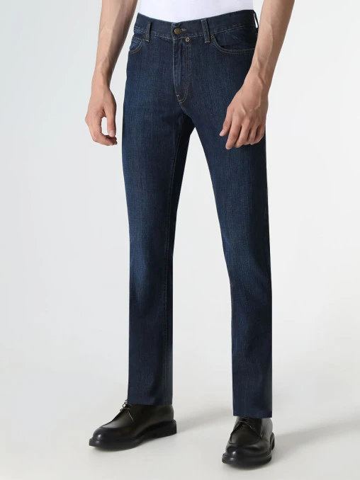 Джинсы Regular Fit хлопковые JOHN RICHMOND
