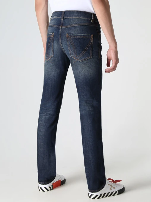 Джинсы Slim Fit хлопковые FRANKIE MORELLO