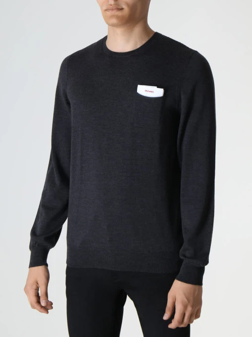 Джемпер шерстяной DSQUARED2