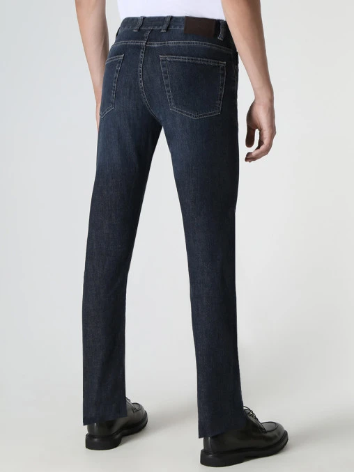 Джинсы Regular Fit хлопковые CANALI