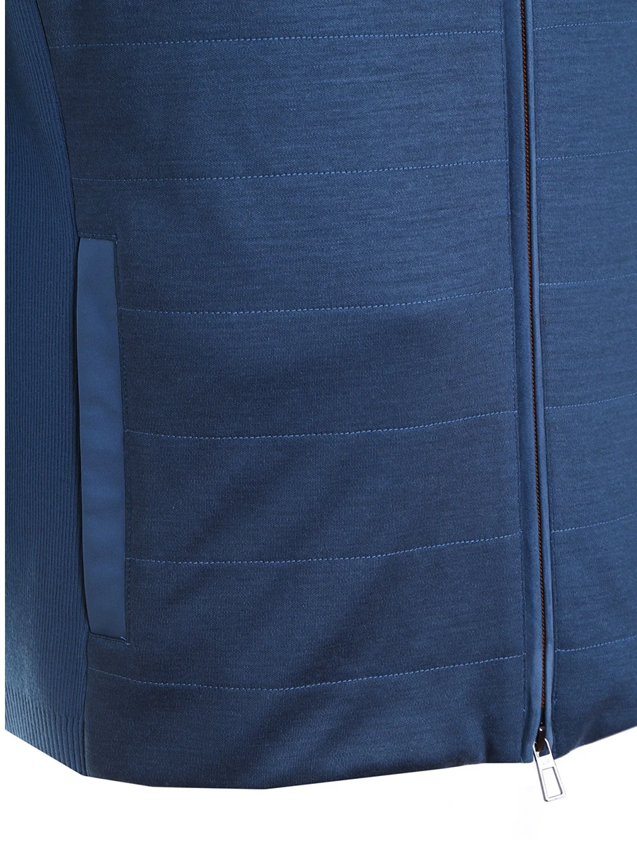 Жилет стеганый шерстяной