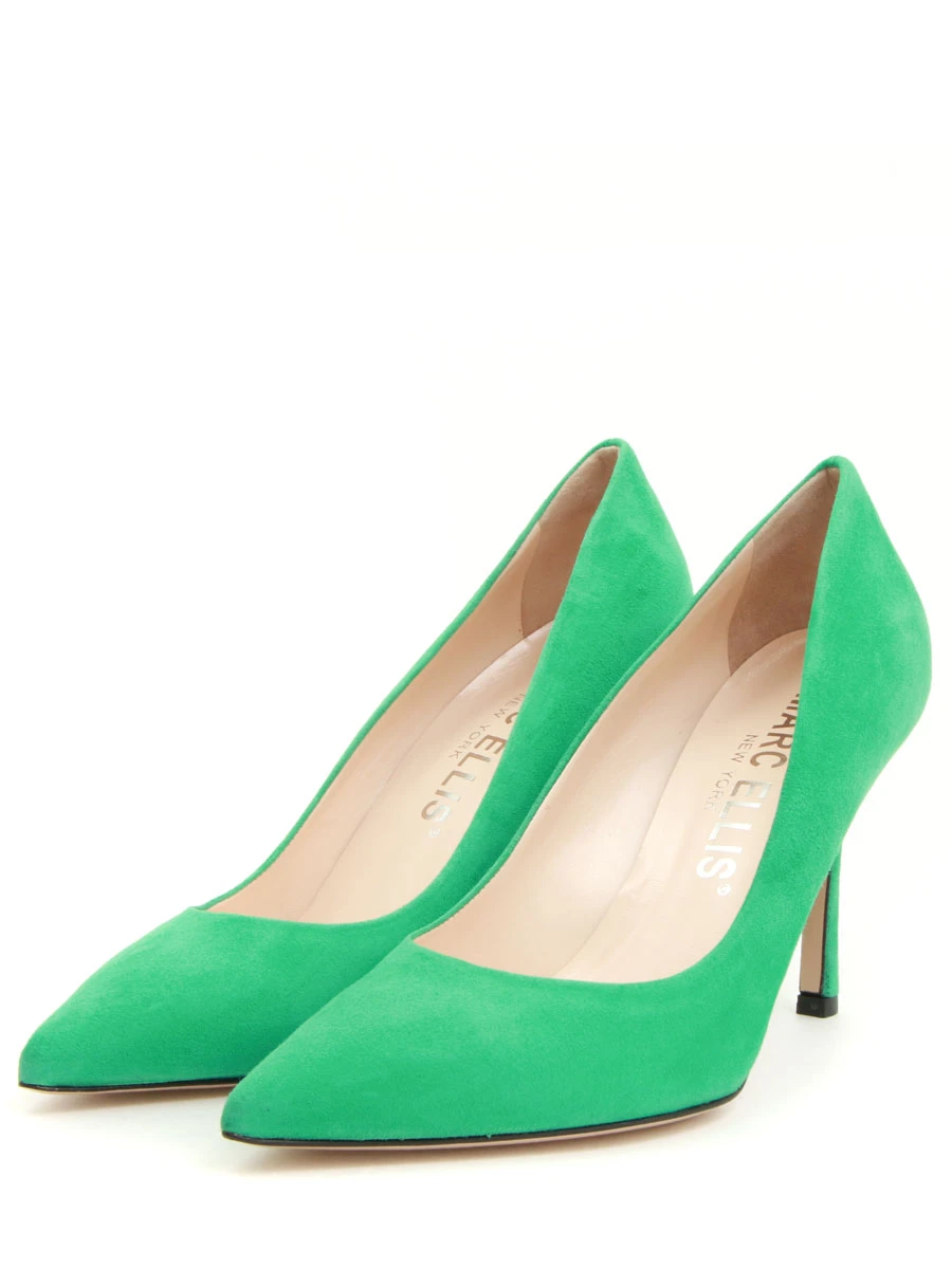 Туфли-лодочки замшевые