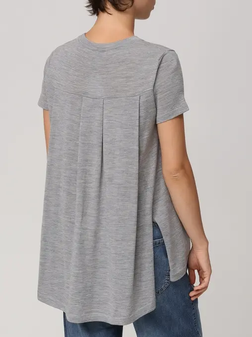 Футболка из шерсти BRUNELLO CUCINELLI