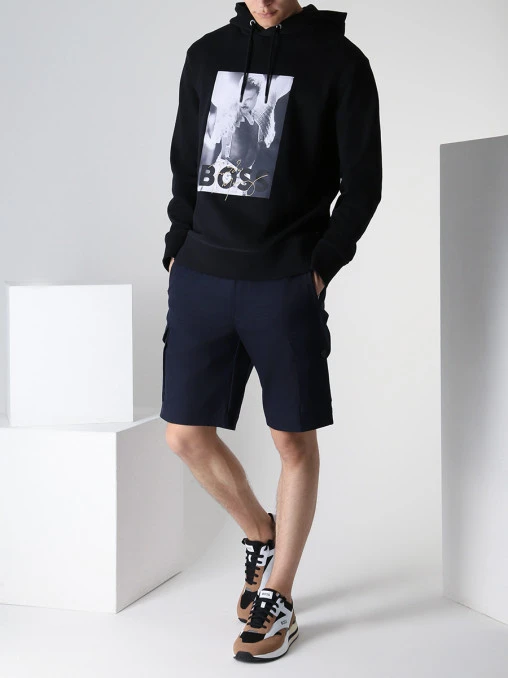 Худи Regular Fit хлопковое BOSS