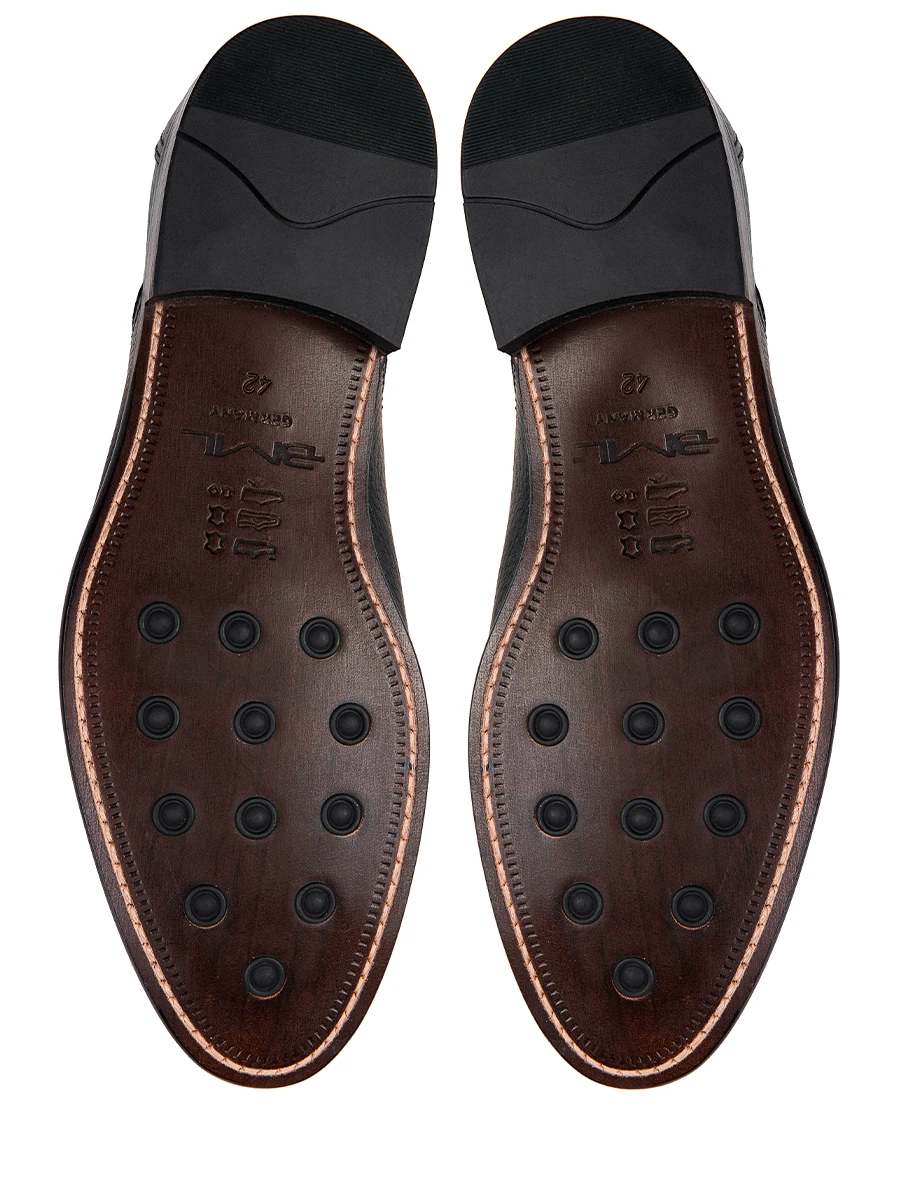 Лоферы из кожи оленя