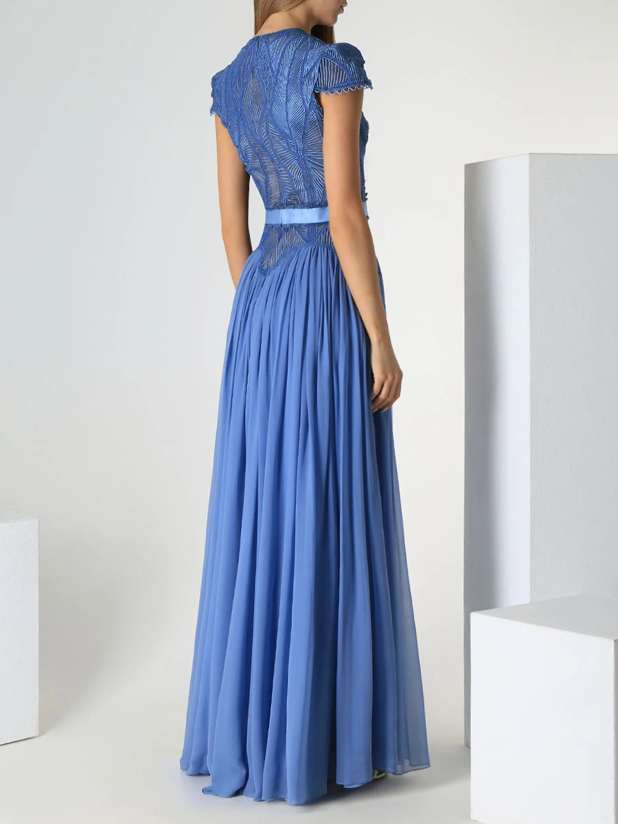 Платье шелковое