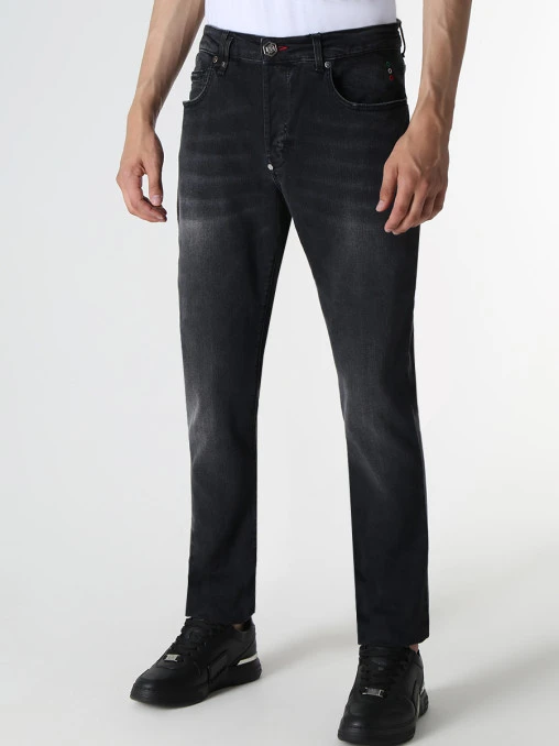 Джинсы Slim Fit хлопковые PHILIPP PLEIN