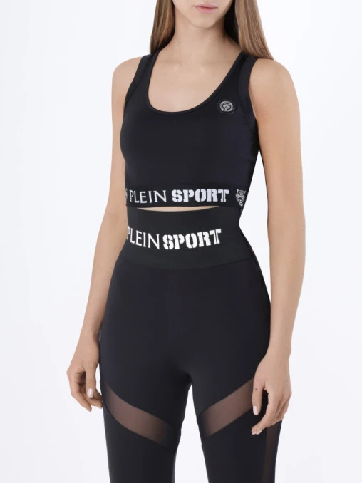 Топ с логотипом PLEIN SPORT
