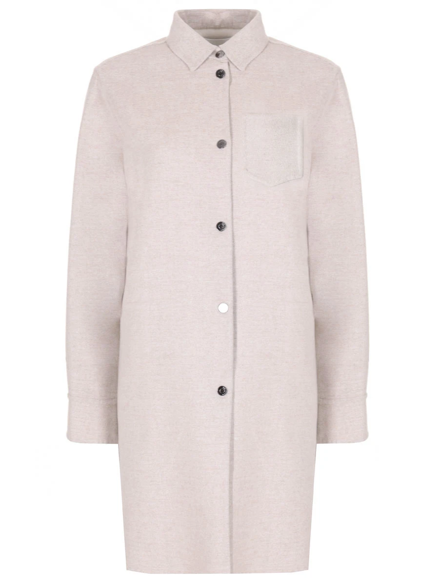 Пальто шерстяное