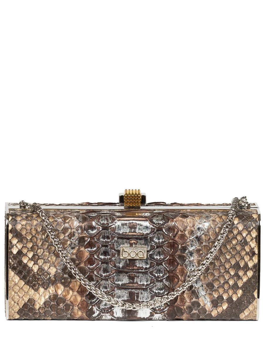 Клатч COMO из кожи питона