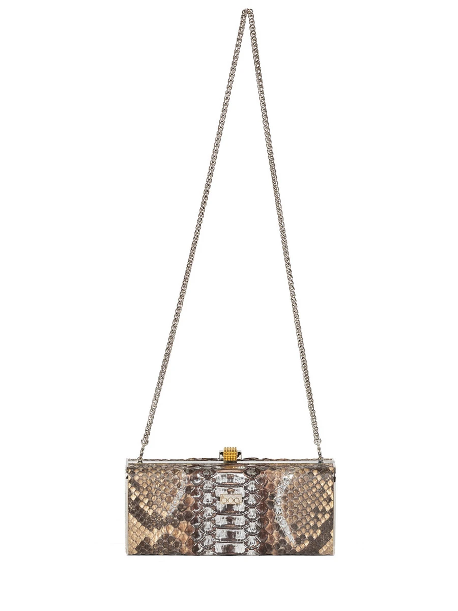 Клатч COMO из кожи питона