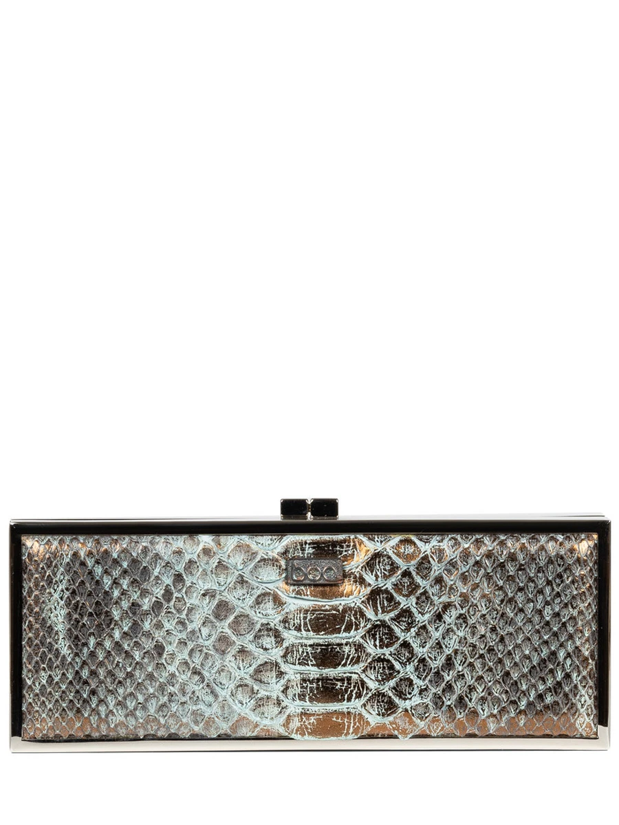 Клатч City Cell из кожи питона