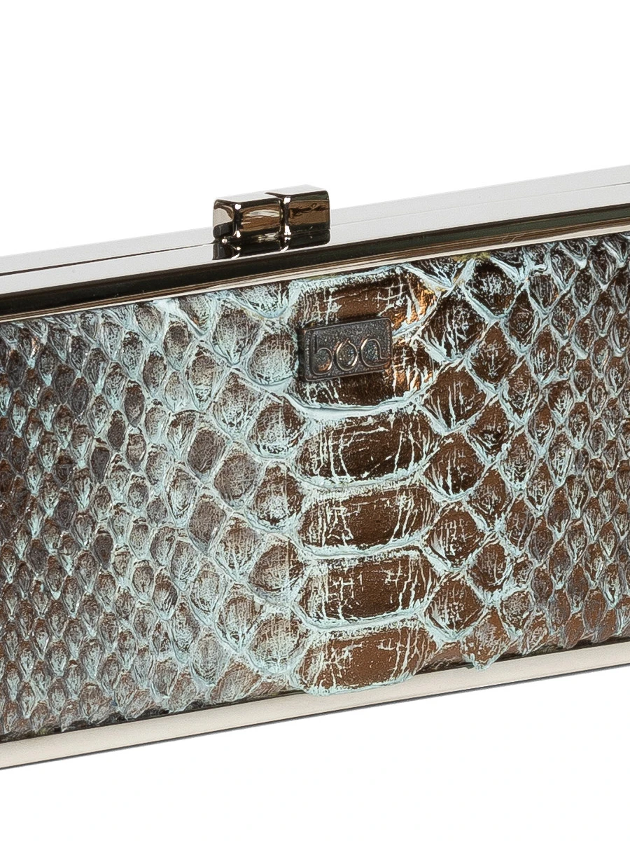 Клатч City Cell из кожи питона