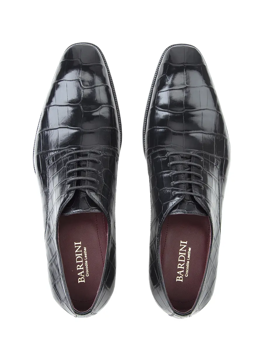 Дерби из кожи крокодила