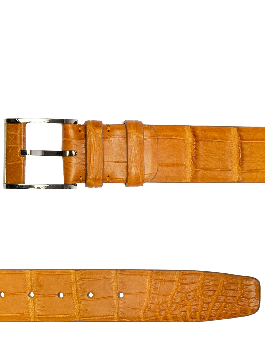Ремень из кожи крокодила