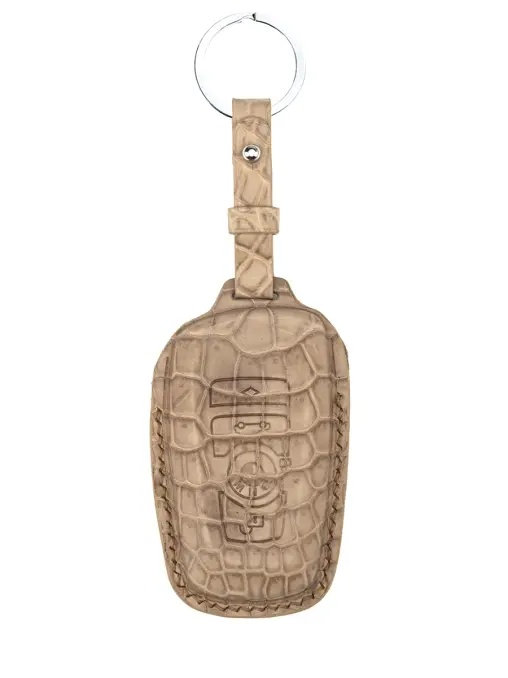 Чехол из кожи крокодила BARDINI