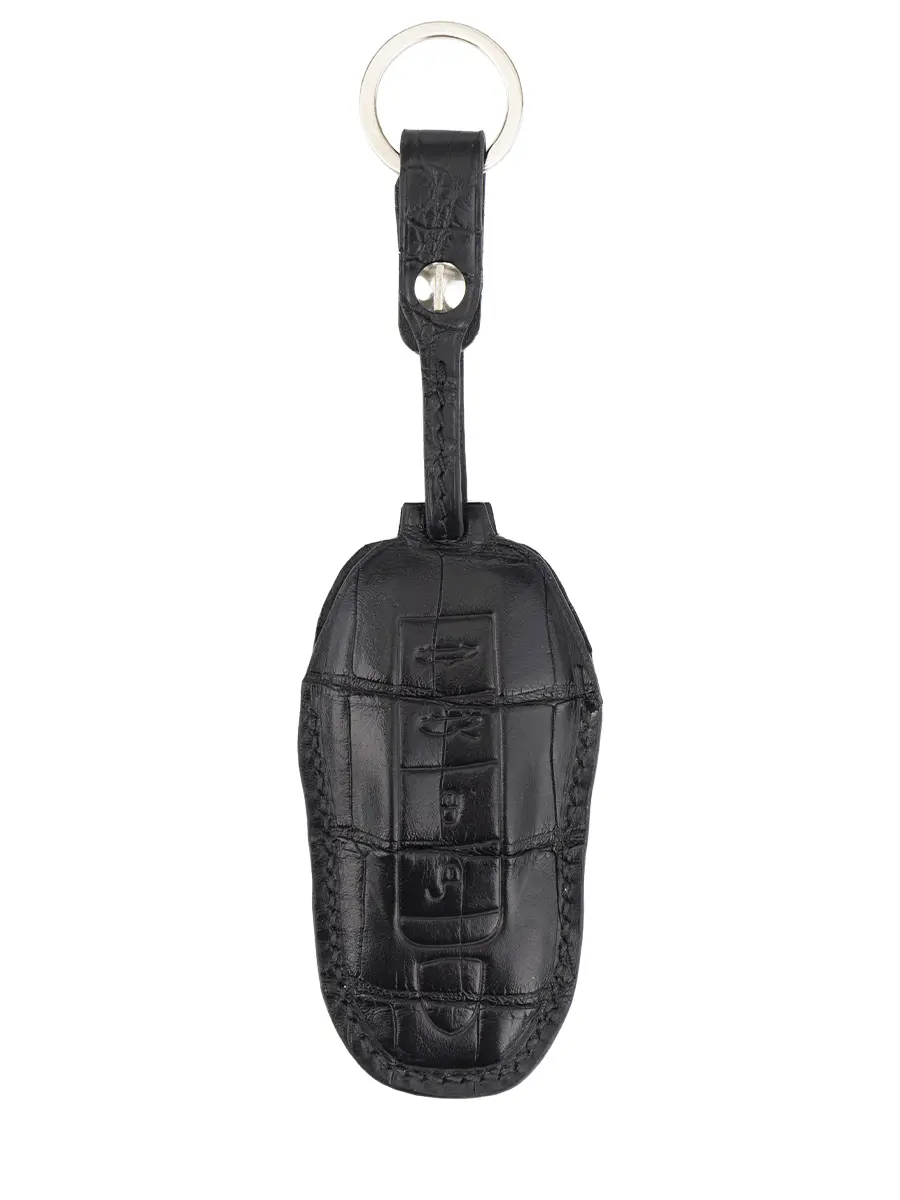 Чехол для автоключа Porshe из кожи крокодила