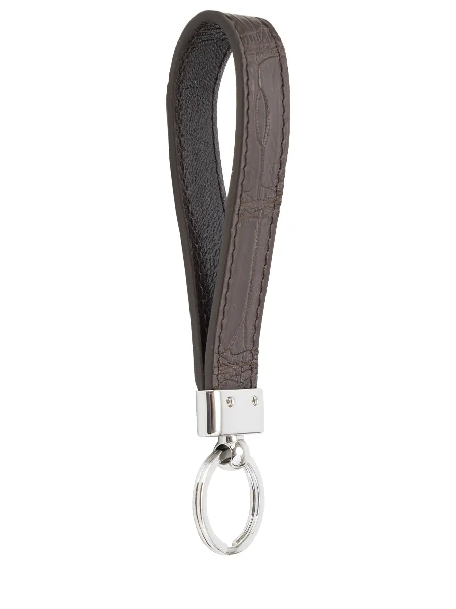 Брелок из кожи крокодила