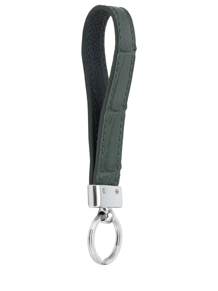 Брелок из кожи крокодила